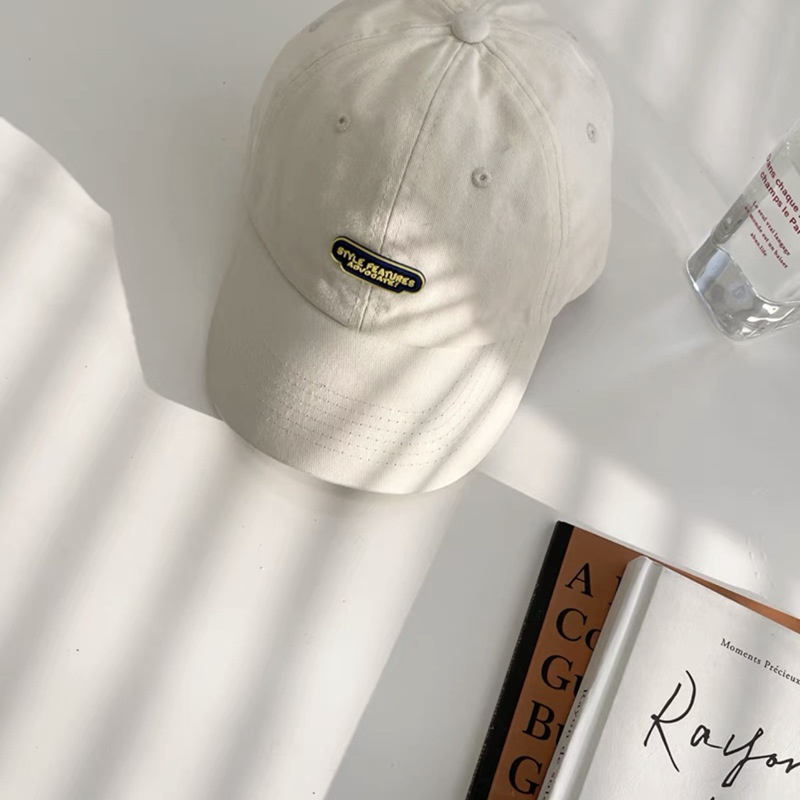 Mũ Lưỡi Trai Chất Liệu Da In Chữ Phong Cách Hàn Quốc Cho Bé