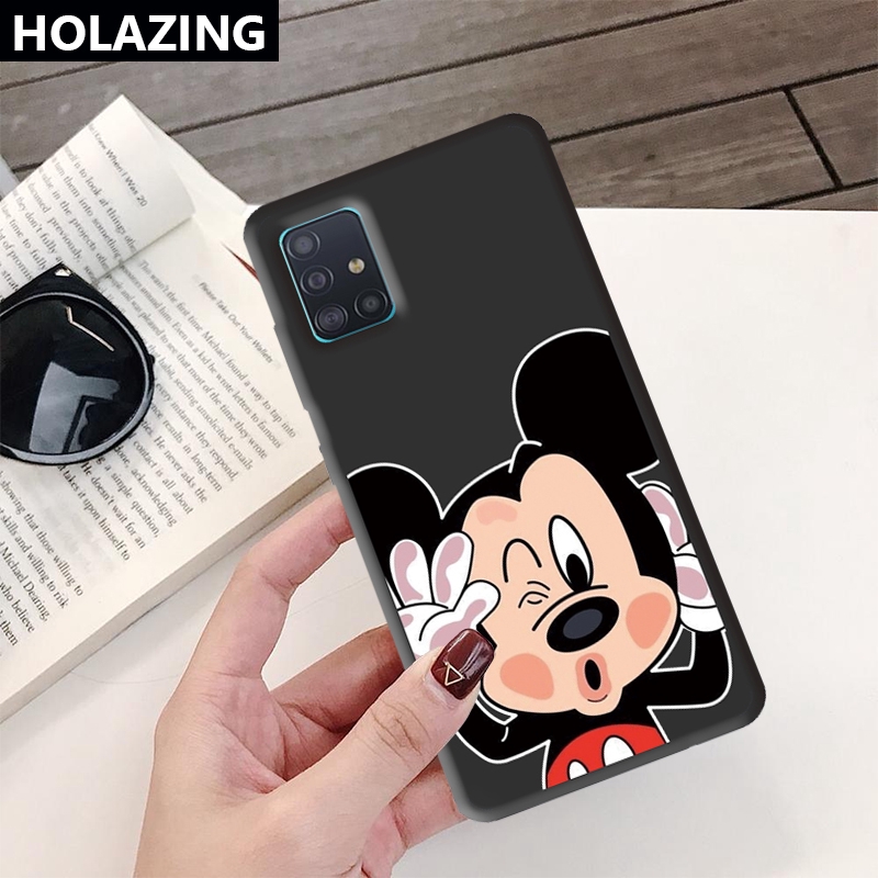 Ốp Điện Thoại Tpu Mềm Hình Chuột Mickey Mini Cho Samsung Galaxy A50 A20 A30 A10 A10S A20S A30S A50S A70 A80 A01 A51 A71