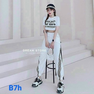 Set bộ dài + áo thun