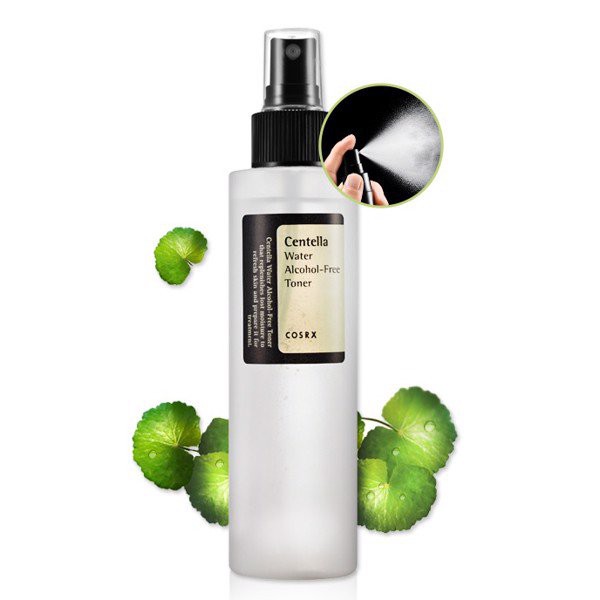 Nước Cân Bằng Toner Rau Má Cosrx Centella Water Alcohol-Free 150ml