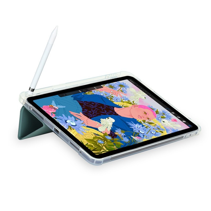 Bao da DIY có khay đựng bút ipad Pro11 G7/8 10.2 / Pro/Air/10.5/6/Air/Air2/9.7 Air4 10.9