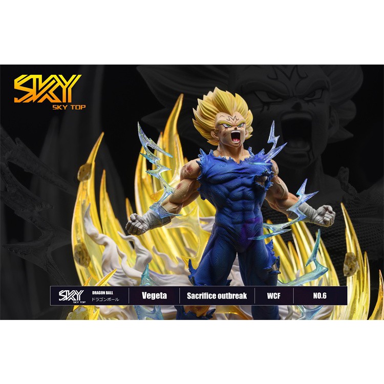 Mô hình Dragonball Resin chính hãng - Vegeta Sky Top Ver 1