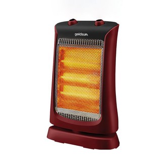 Đèn Sưởi 2 Bóng Halogen GOLDSUN GHLH-2002, Máy Sưởi Halogen GOLDSUN Tốc Độ Làm Ấm Nhanh Tỏa Nhiệt Đều