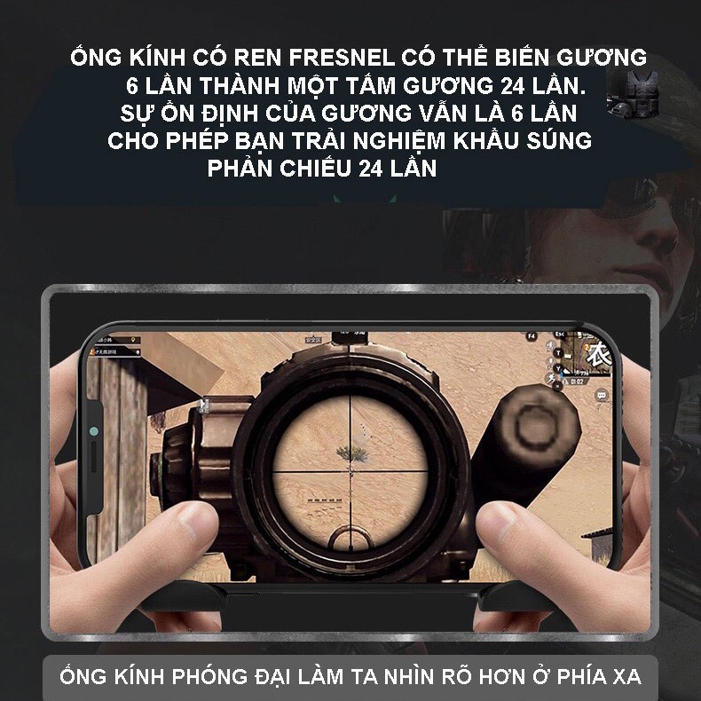 Chỉ Từ 1KTay cầm chơi game PUBG có kính lúp