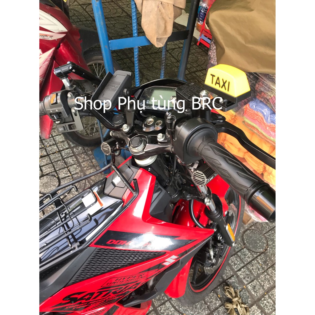 Đèn LED TAXI gắn chân kiếng xe máy