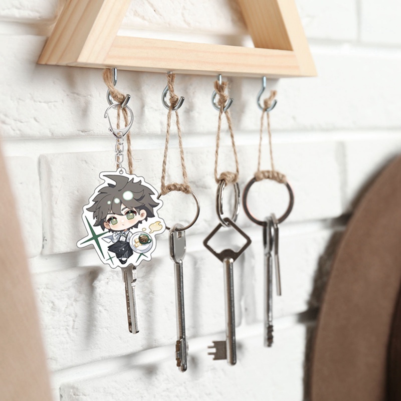 Móc Khóa Hai Mặt Bằng Acrylic Hình Nanami ChiaKi Nagito Komaeda Dễ Thương