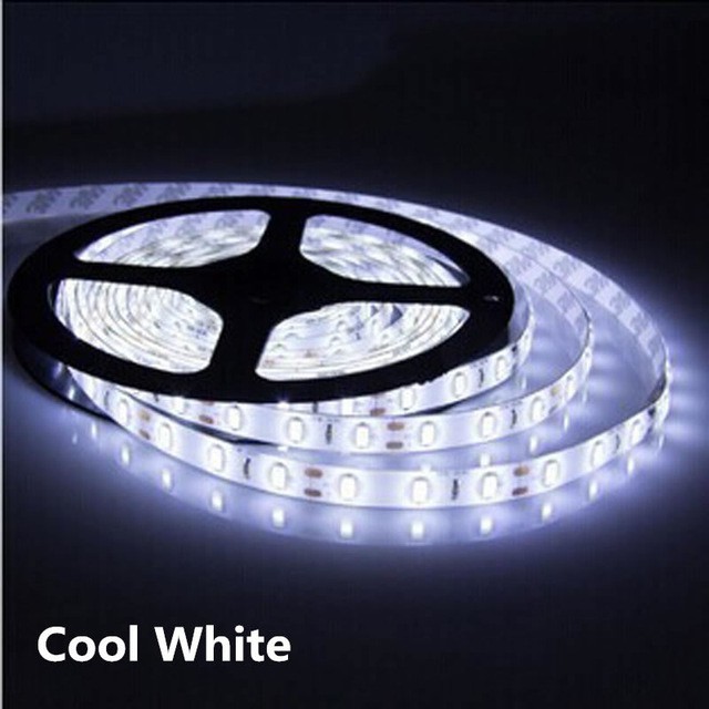 Cuộn led dây dán 5m trang trí 1 màu và nhiều màu