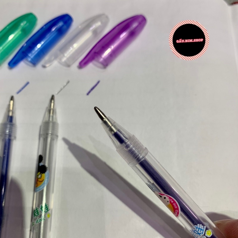 Bút nhũ kim tuyến 8 màu - 24 màu