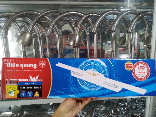 Bộ Đèn Led Double Wing 2x18w Điện Quang