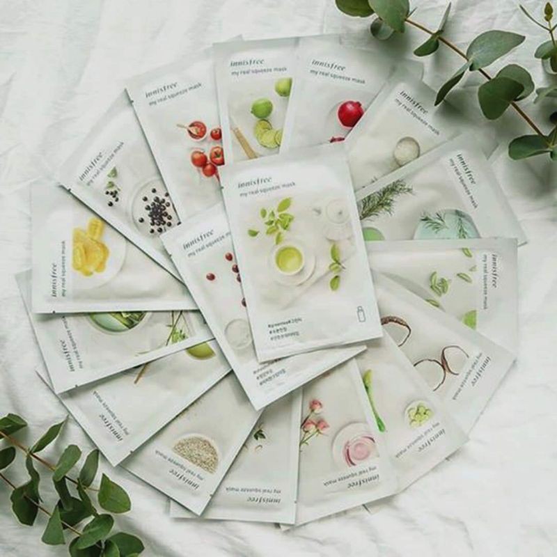 [CHÍNH HÃNG] MẶT NẠ GIẤY INNISFREE CHÍNH HÃNG