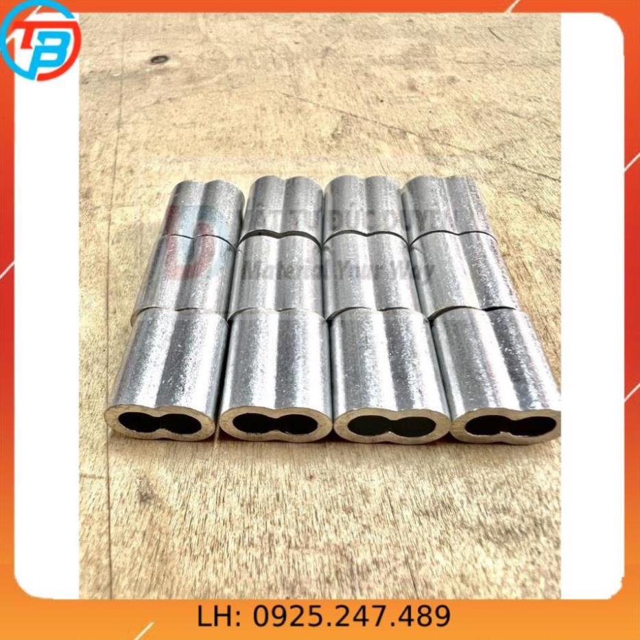 Đầu nhôm, cốt nhôm khóa dây cáp  CÁP THÉP Thái Bình Vina