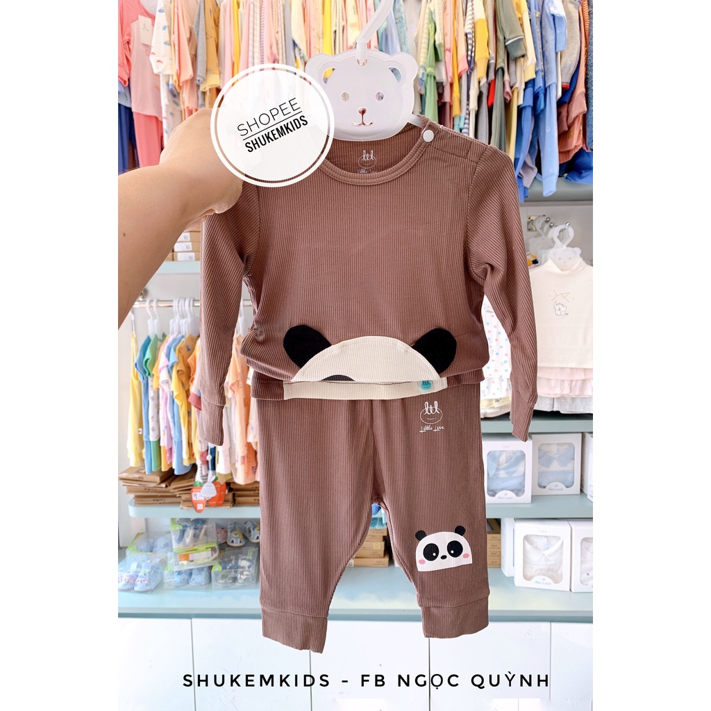 Little love - Bộ sát nách tăm mềm mát cho bé