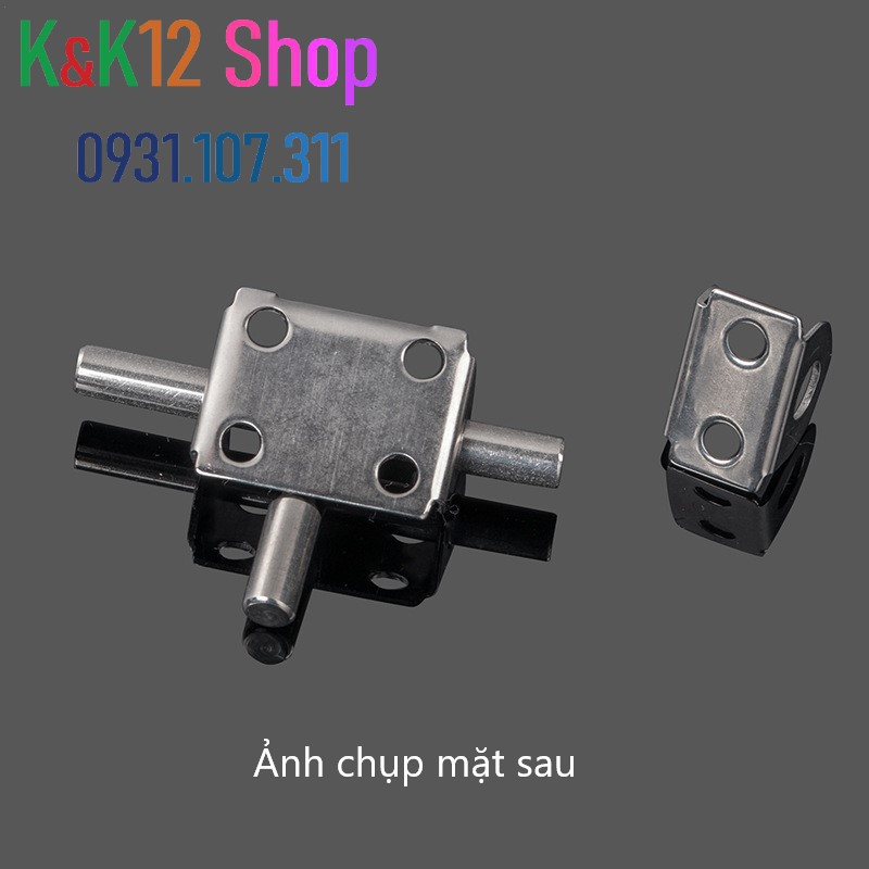 [ Độc quyền] Chốt khóa cửa, then cửa bằng thép không gỉ K05 loại 1.5 inch