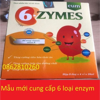6 Zymes - Bổ sung đầy đủ 6 loại enzyme và vitamin nhóm B cần thiết cho cơ thể
