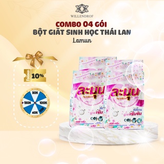 Combo 4 gói bột giặt sinh học thái lan 2kg