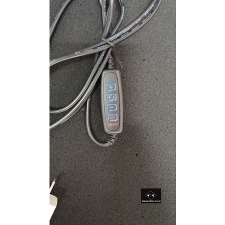 Đèn led rọi (tăng giảm độ sáng) ánh sáng trắng, ánh sáng vàng 7w - đèn chuyên cho hồ biotop - phụ kiện thủy sinh