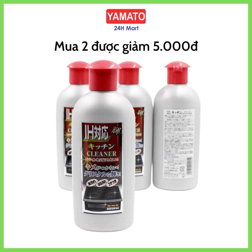 Dung Dịch Vệ Sinh Bếp Từ, Bếp Hồng Ngoại, Nước Rửa Bếp Kaneyo 300ml Nhật Bản