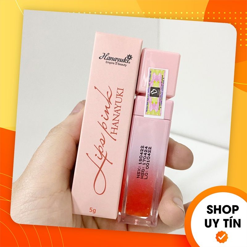 [CHÍNH HÃNG] Son dưỡng hồng môi Lips Pink Hanayuki