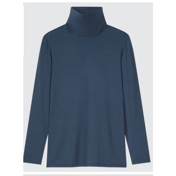 Áo giữ nhiệt nữ Cổ lọ  Heat Tech Turtleneck T -Nhật Bản