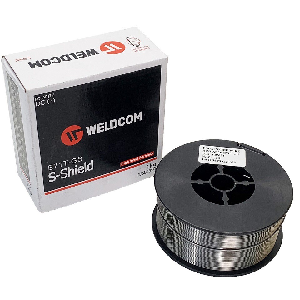 [HÀNG CHÍNH HÃNG MỚI 100%] CUỘN HÀN 1 KG CÓ THUỐC WELDCOM E71T- GS