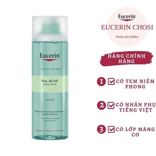 [GIẢM MỤN] EUCERIN NƯỚC CÂN BẰNG CHO DA MỤN ACNE-OIL CONTROL TONER 200ML