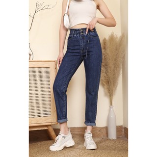Quần jeans cạp chun