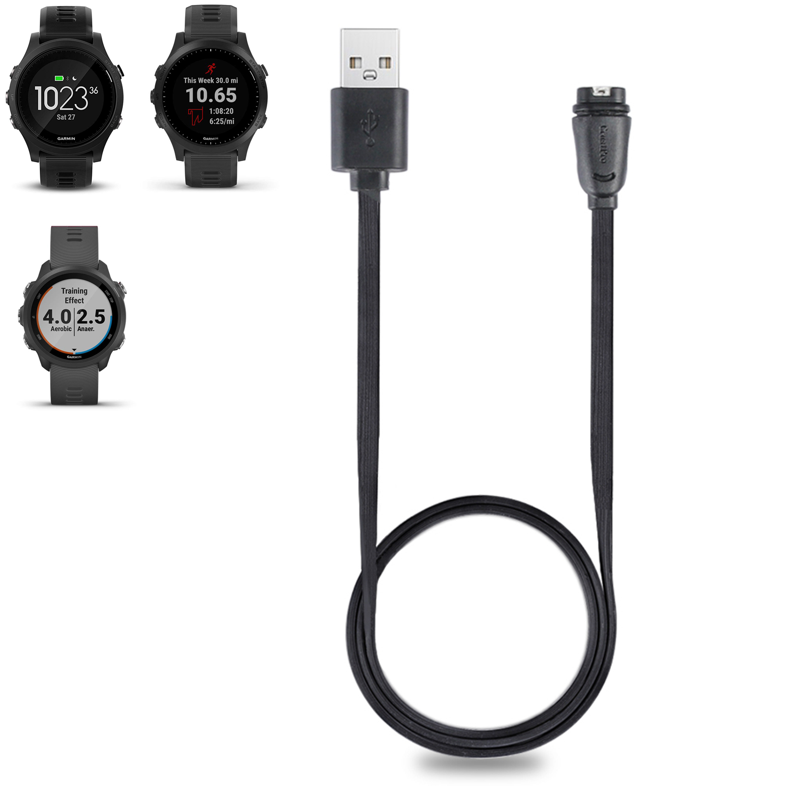 Dây Cáp Sạc Usb Cho Garmin Fenix 5 / 5x / 5s / Forerunner 945 / 935 / 245 / 245m / 45 / 45s / Instinct