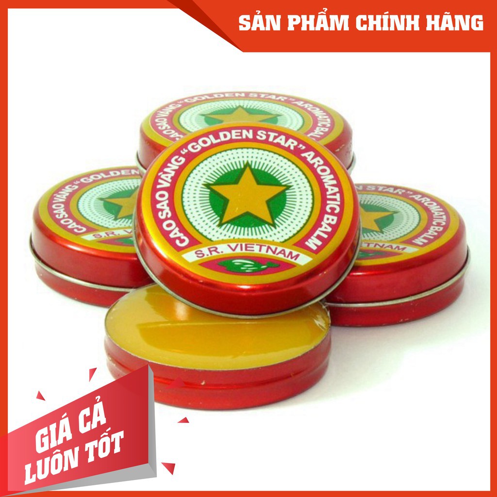 HỘP CAO SAO VÀNG TW3 (Golden Star Balm) 3g, 8g