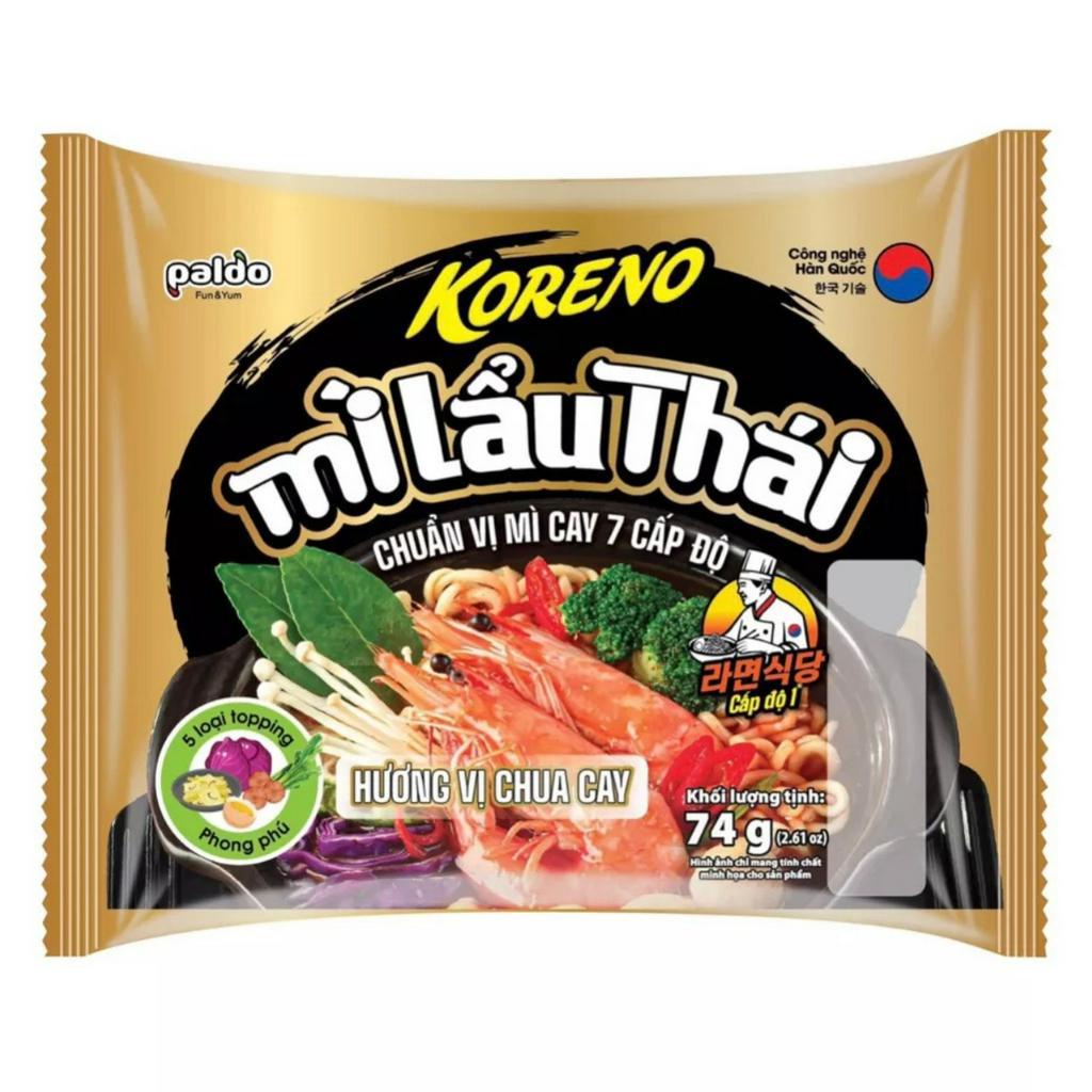 Mì Koreno Lẩu Thái- Chuẩn vị mì cay 7 cấp độ