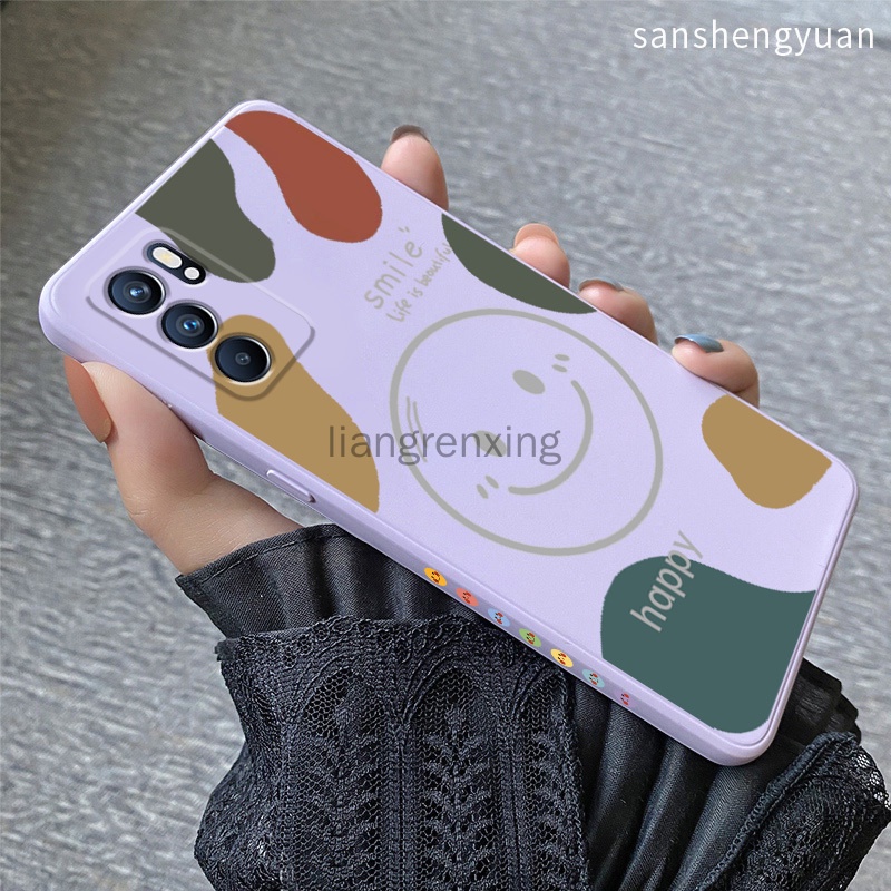 Ốp Điện Thoại Silicone Mềm Màu Trơn Cho oppo reno 6 oppo a16 oppo reno 6z 5g reno6 z 5g