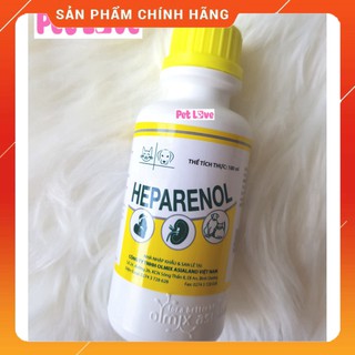 HEPARENOL (PHÁP) BỔ GAN MẬT, HỖ TRỢ TIÊU HÓA CHO CHÓ MÈO