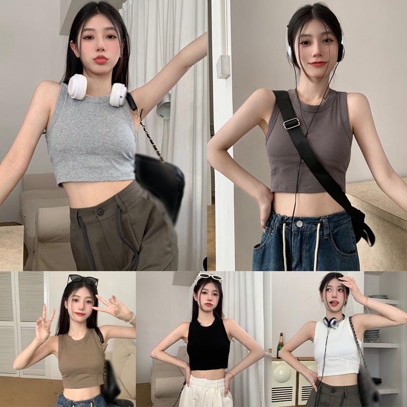 Áo Tank Top Thể Thao Màu Sắc Thanh Lịch