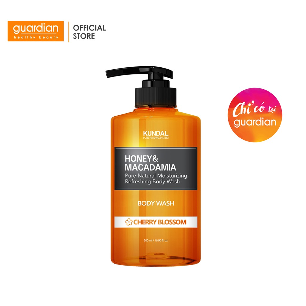 Sữa Tắm Kundal Honey & Macadamia Hoa Anh Đào 500ml | BigBuy360 - bigbuy360.vn