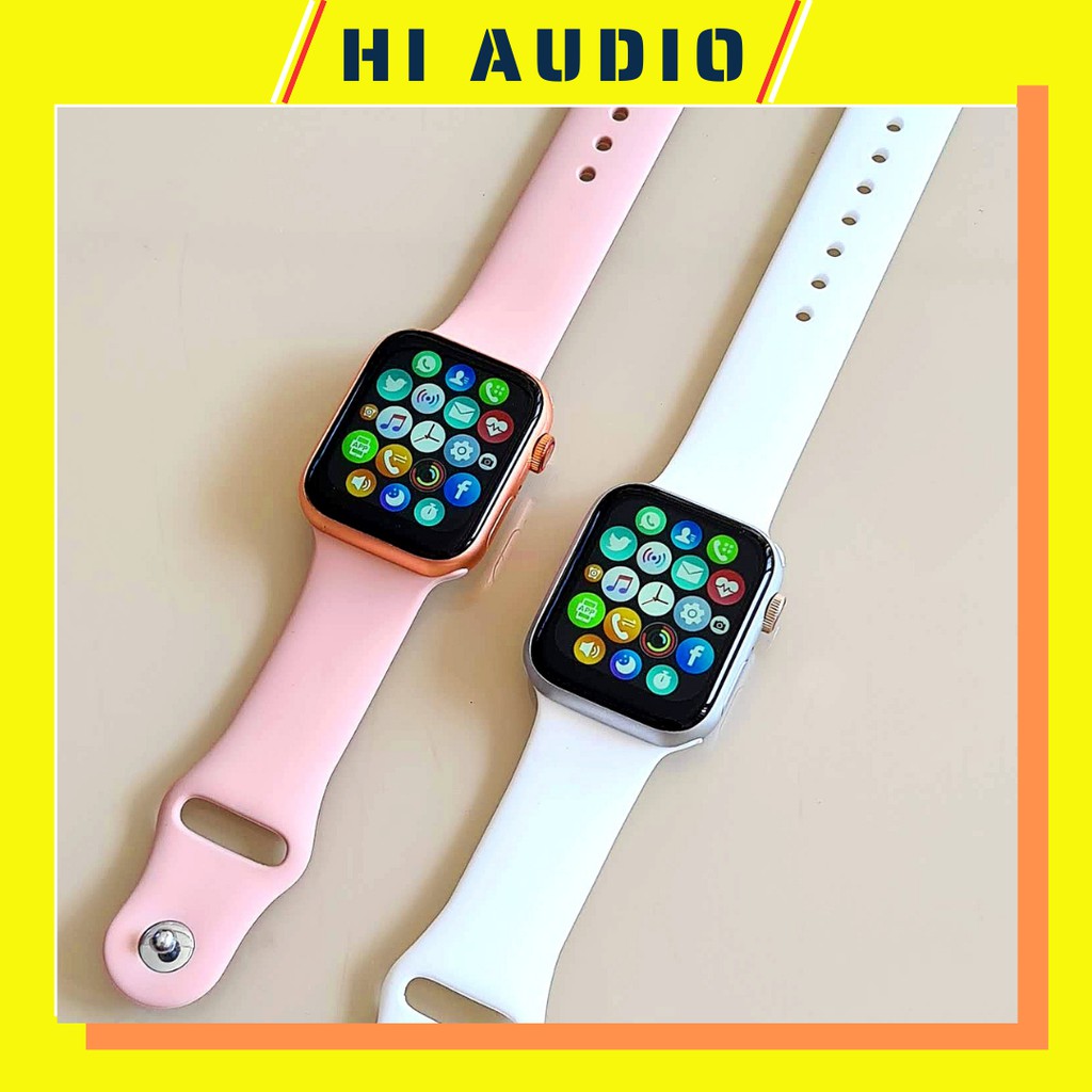 Đồng hồ thông minh nghe gọi 2 chiều series 6 - Smart watch thay ảnh nền, thay dây chơi game