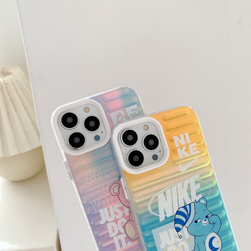 Ốp Điện Thoại In Hình Gấu Sang Trọng Cho iphone 14 Pro Max i14 14plus 13 Pro Max i13 13pro 11ProMax i11 X XR Xs Max 12Pro 12 Pro Max