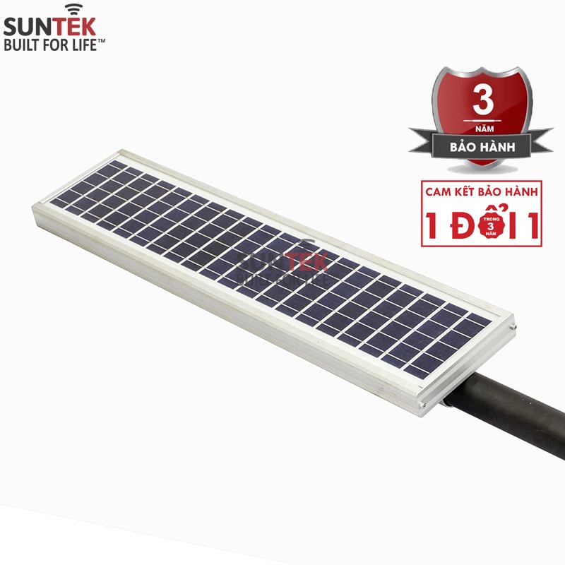 Đèn Đường Năng Lượng Mặt Trời Liền Thể SUNTEK LED Solar Light JD-19150 150W - Hàng Chính Hãng - Bảo hành 3 năm 1 đổi 1