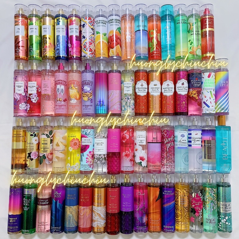Xịt thơm Bath and Body works Body mist 236ml