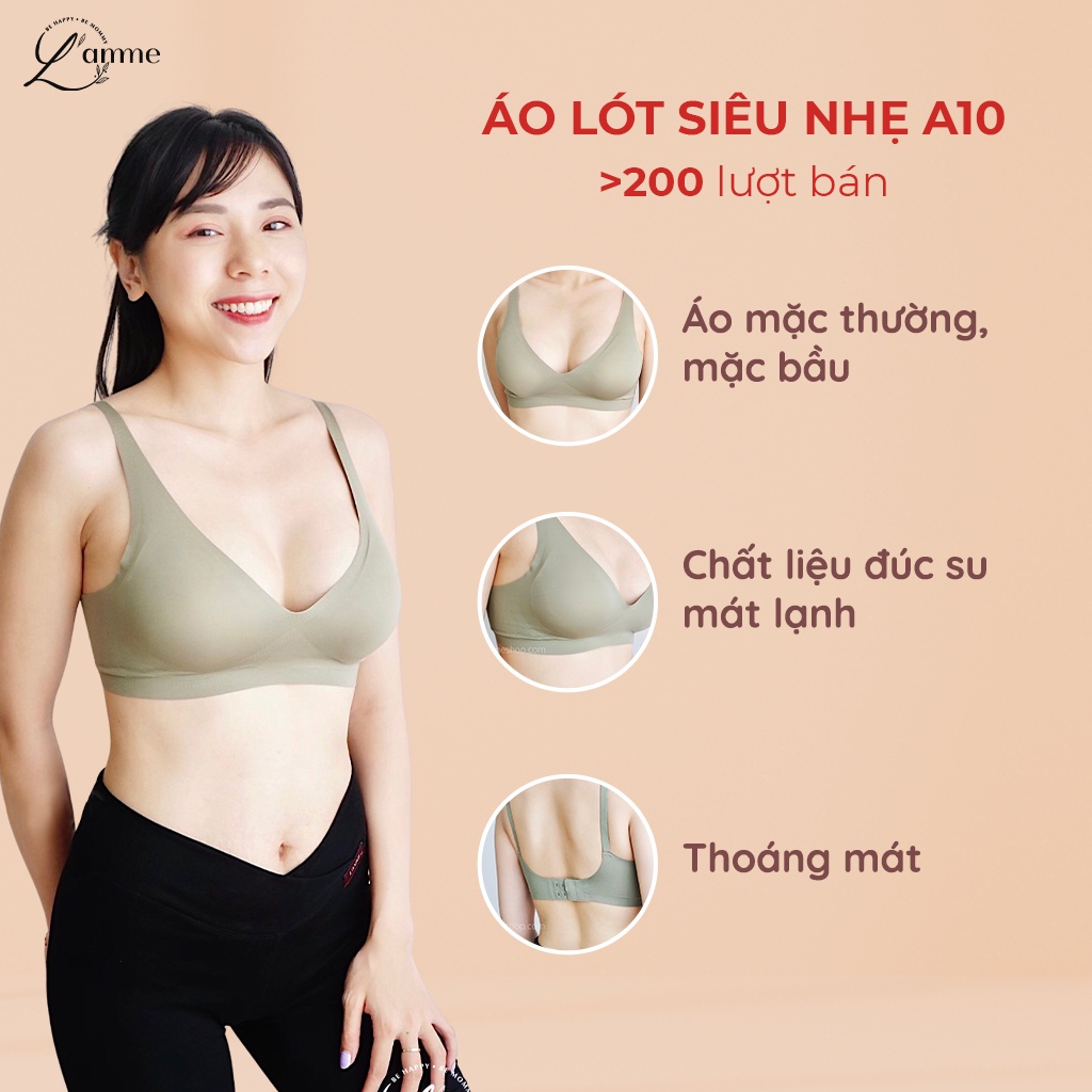 Áo lót A10 chất liệu su đúc co dãn đàn hồi tốt