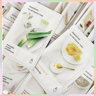 Combo 5 miếng mặt nạ inisfree mật ong/ lựu 20ml