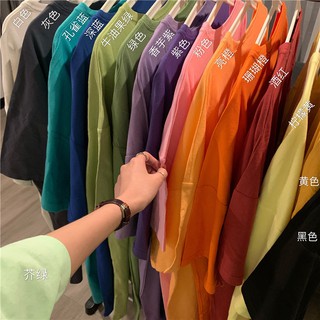 HN0216_Đầm thun trơn dáng dài basic