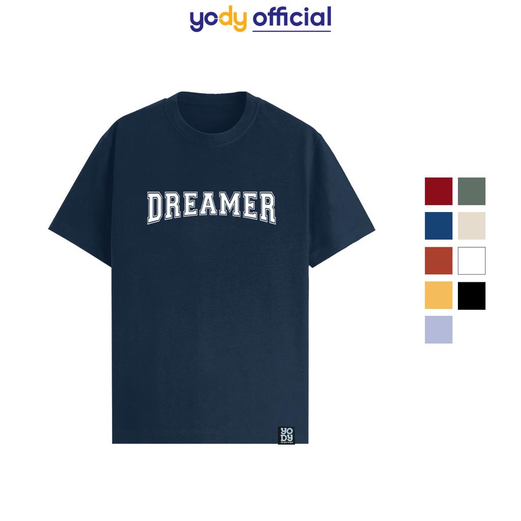 Áo phông Yody áo thun nam nữ cổ tròn cotton mềm mại thấm hút mồ hôi Mới 2023 - TSU6002