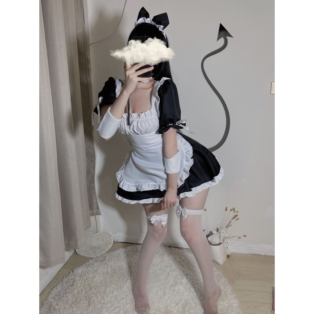 Trang Phục Cosplay Cô Hầu Gái Phong Cách Loli Dễ Thương | BigBuy360 - bigbuy360.vn