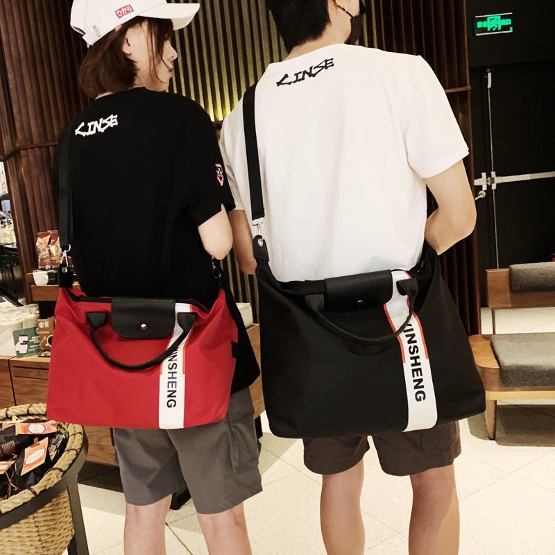 Túi Đựng Đồ Đi Tập Gym/Du Lịch/Tập Gym Trọng Lượng Nhẹ Kích Thước Lớn Phong Cách Hàn Quốc Cho Nam Và Nữ