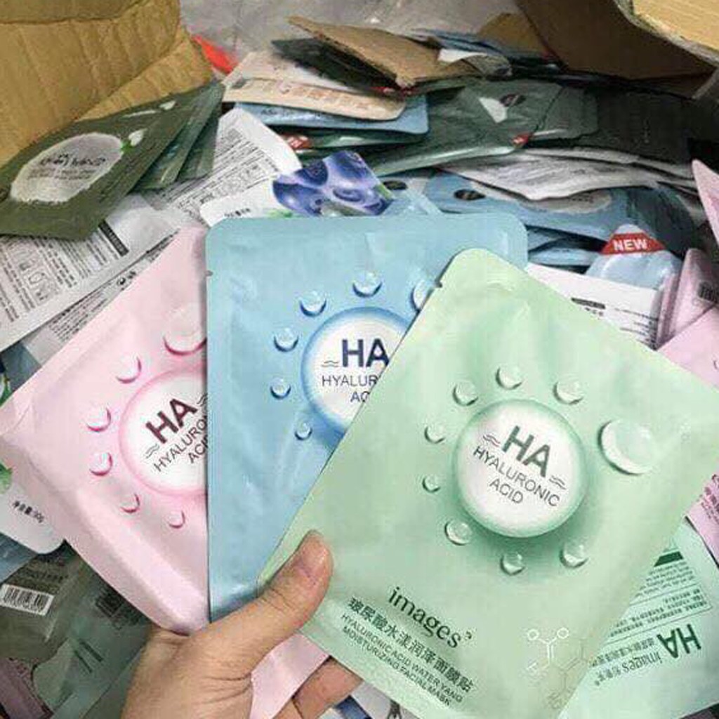 Mặt Nạ Giấy HA Dưỡng Da Cấp Ẩm Thải Độc Images - Thẩm Mỹ Huyền Trang