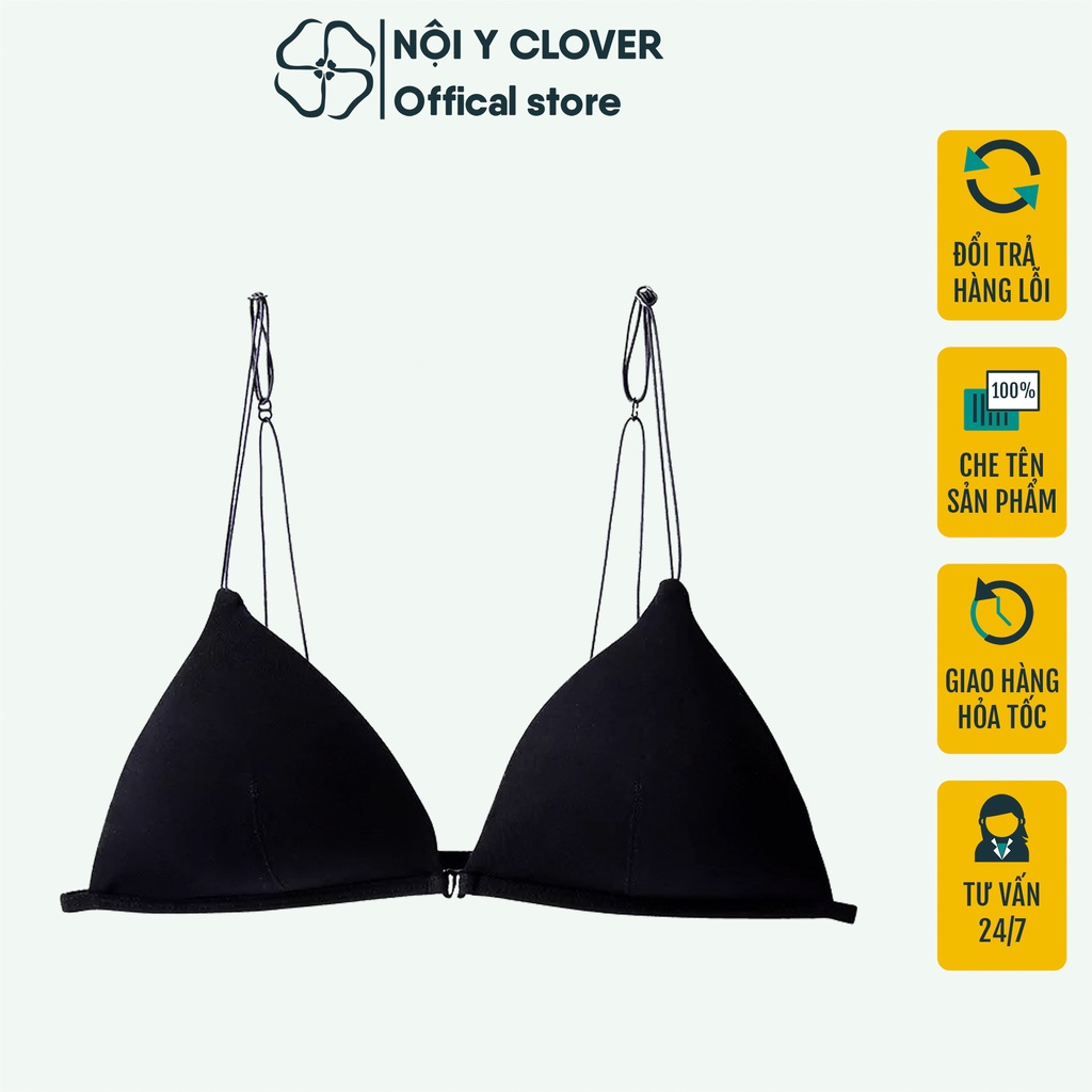 Áo Lót Nữ Dây Mảnh Nâng Ngực Cài Trước, Áo Bra Cotton Sexy - 8010