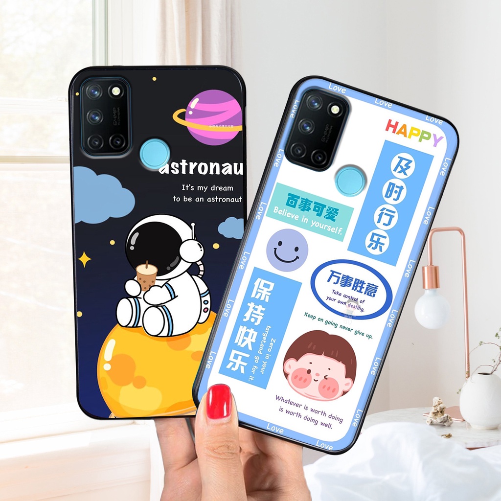 Ốp lưng Realme C17 / 7I in hình 3D GẤU cute be@r, soda, happy day cực hot ,thời thượng