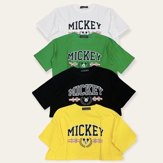 Áo thun lửng in hình mickey