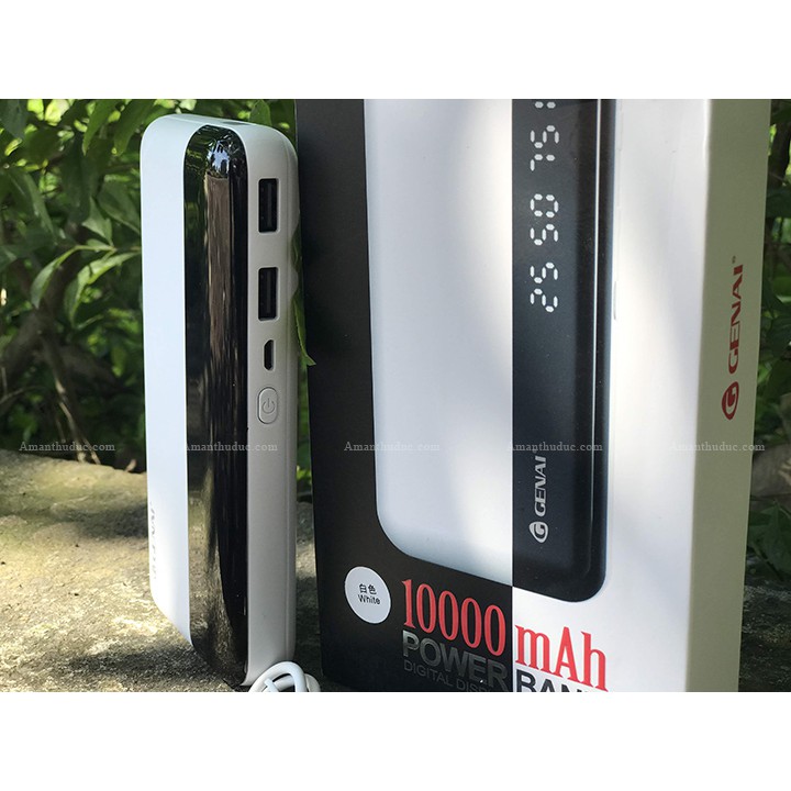 PIN DỰ PHÒNG GENAI Chính hãng 10000MAH LCD