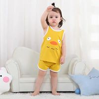 Đồ bộ trẻ em 3-13kg chất liệu 100% cotton | Quần áo trẻ em hình thú cho bé trai bé gái