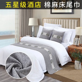 Khách sạn Khăn Trải Giường Giường Giường lá cờ giường cao cấp hiện đại đơn giản giường và bữa sáng khách sạn Đệm giường 